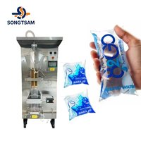 Machine Automatique de Fabrication de Sachets d'Eau Songtsam et Machine de Découpe de Sachets d'Eau