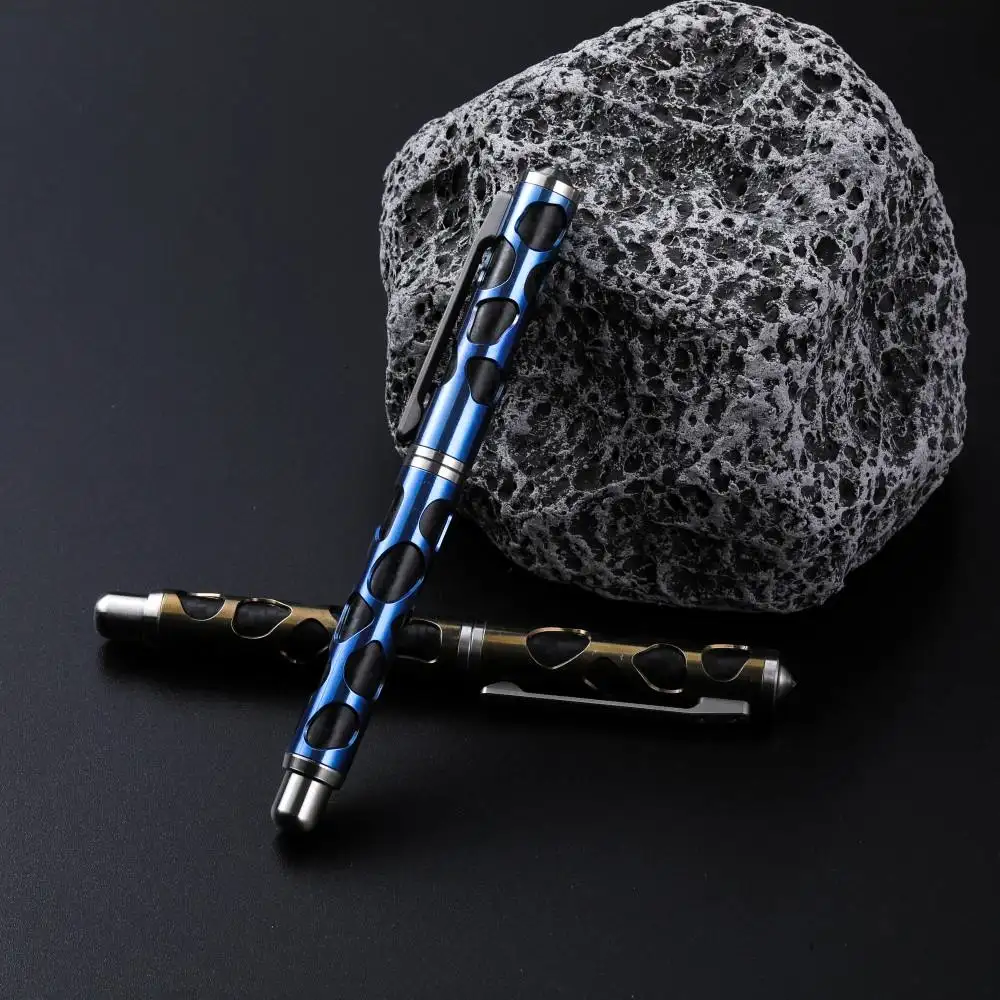 Nuova penna tattica in lega di titanio Edc finestra esterna di emergenza rotto punta in tungsteno per scrivere strumenti di autodifesa penna di lusso