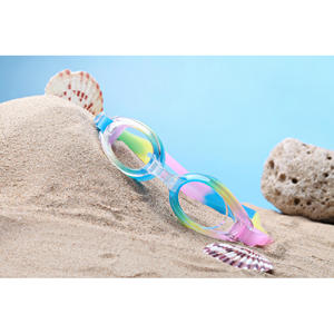 Gafas de natación para adultos, antivaho, lentes de policarbonato, marco de silicona, para uso en piscina y playa - Product Image 4