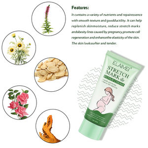 Crème naturelle à base de plantes anti-vergetures élimine les vergetures estompe les cicatrices hydratante blanchissante crème anti-vergetures - Product Image 4