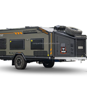 <span class=keywords><strong>Caravana</strong></span> Todoterreno <span class=keywords><strong>con</strong></span> Estructura de Aluminio y Toldo de 270 Grados - Product Image 1