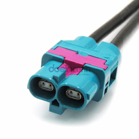 Câble Ethernet automobile H-MTD à code Z femelle à un/double/quatre trous