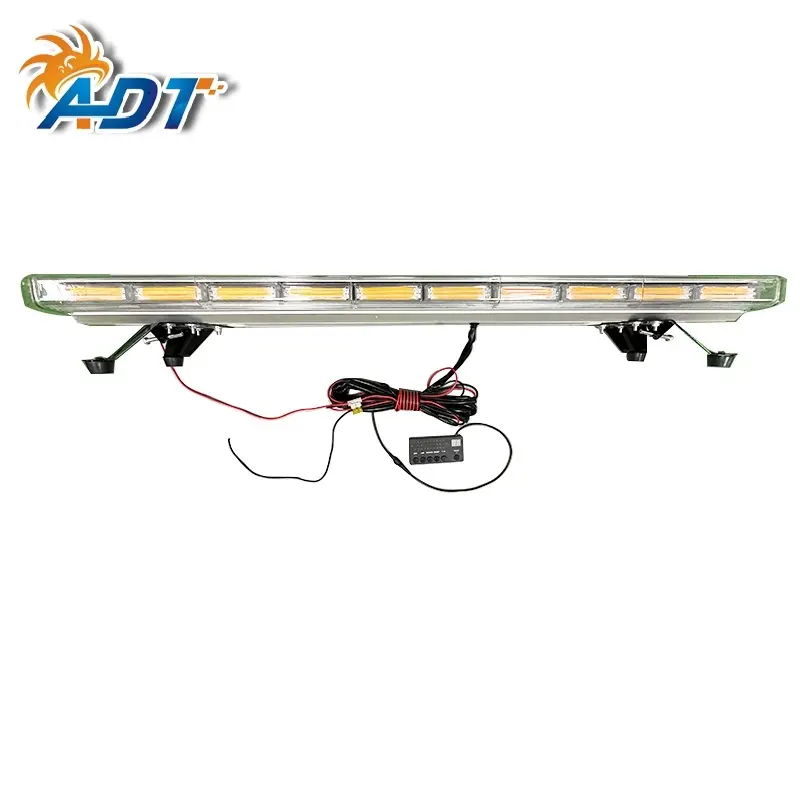 ADT 48 "khẩn cấp xe nhấp nháy thanh ánh sáng hổ phách Đỏ trắng xanh cảnh báo flash LED nhấp nháy thanh ánh sáng