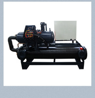 130KW Chiller Berpendingin Air Tipe Sekrup Hemat Energi & Efisiensi Tinggi Bebas Perawatan Getaran & Kebisingan Rendah York Carrier Trane COP
