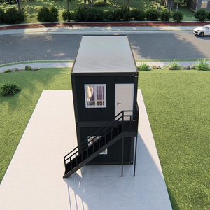 <span class=keywords><strong>Vendita</strong></span> Diretta, Prezzo Conveniente, Stile di Tendenza, Casa Container Modulare Moderna a Due Piani Personalizzabile, Facile Installazione - Product Image 4