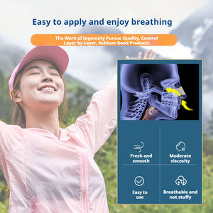 Bitong dispositif anti-ronflement confortable en gros patch de nez de ventilation nasale noir pour la santé de la congestion et de la sécheresse - Product Image 4