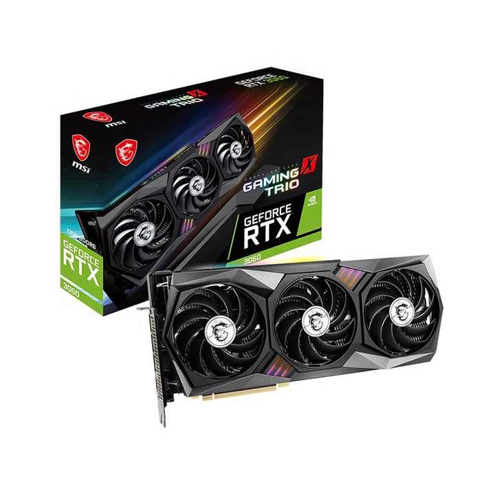 MSI NVIDIA Geforce RTX 3060 GAMING X TRIO 12G Used Card