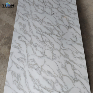 Plaques PVC couleur marbre, feuille de marbre PVC pour mur - Product Image 2