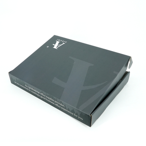 BAS quantité minimale de commande ondulé recyclable Logo noir emballage cadeau chaussures boîte à vêtements papier <span class=keywords><strong>postal</strong></span> Mailer boîtes d'expédition pour les petites entreprises - Product Image 3