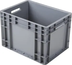 OEM Nhiệm Vụ Nặng Nề Khối Lượng Lớn Nhựa Container Nhựa Lưu Trữ Hộp 700*600*500/Nhựa Giỏ Nhựa Thùng Nhựa Trái Cây Và Rau Basas