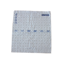 Sacs en plastique ventilés 105x60cm avec trous d'air Macro paquet perforé sacs en plastique sacs de doublure pour légumes