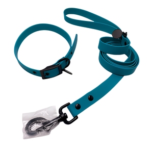 Aangepaste Kleur Groothandel Verstelbare Kleurrijke Hondentuig Set Waterdichte PVC Hondentuig Luxe Handsfree Hondentuig voor Honden - Product Image 3