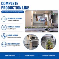 Machine d'emballage de produits de la mer, machine de scellage automatique de barquettes, convoyeur en acier inoxydable de qualité alimentaire
