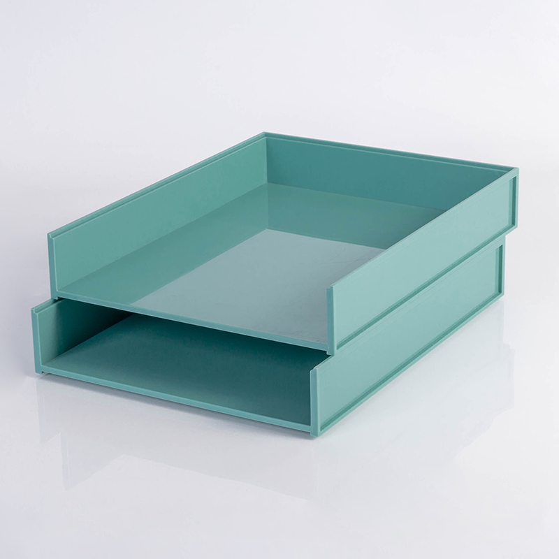 Plastic Stackable Customized Desktop Stationery Letter