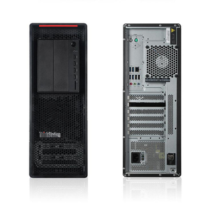 Station de travail de bureau Lenovo Thinkstation P520, processeurs Xeon W-2100, carte graphique, RAM DDR4, SSD M.2, ordinateurs Lenovo pas chers - Product Image 2