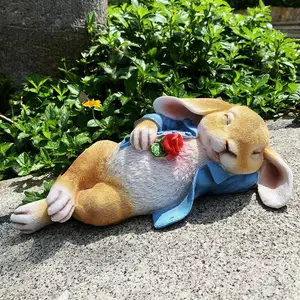 Fantasy Bunny Garden Kaninchen Statuen im Freien