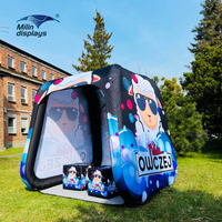 Tente de gonflage étanche à l'air Gazebo Tente Chapiteaux Gonflable Tente de publicité Tente de sport gonflable mini tente de course gonflable pour l'extérieur