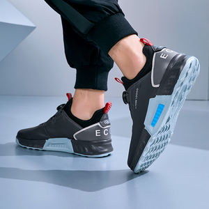 <span class=keywords><strong>Scarpe</strong></span> <span class=keywords><strong>da</strong></span> <span class=keywords><strong>Golf</strong></span> sportive Casual <span class=keywords><strong>da</strong></span> <span class=keywords><strong>uomo</strong></span> in vera pelle antiscivolo con chiusura a lacci sportiva leggera morbida TPU Logo stampato in 3D - Product Image 3