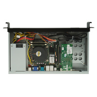 Precio de fábrica LGA1151 2 * i211AT LANs 6COM 1U Rack PC industrial 6-9th gen I3/i5/i7 1u computadora de escritorio industrial montada en rack