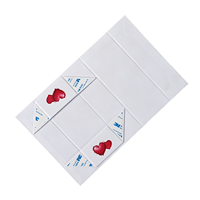 Boîte cadeau magnétique pliable et portable, gain de place, avec doublure en éponge, boîte rigide couleur pleine, directement de l'usine