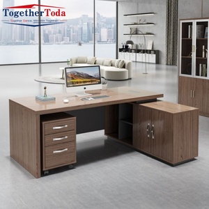 Escritorio de Oficina Moderno, Lujoso, Económico y Duradero para Directores Ejecutivos, Gerentes y Familias, Muebles de Oficina de Madera - Product Image 2