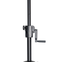 Soporte de Altavoz Resistente con Manivela de Acero SPS009N de Accuracy Pro Audio