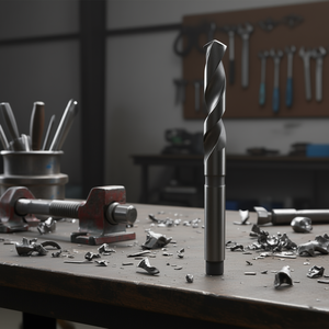 Broca helicoidal de vástago cónico de 10 mm de acero de alta velocidad para perforación de metales - Product Image 3