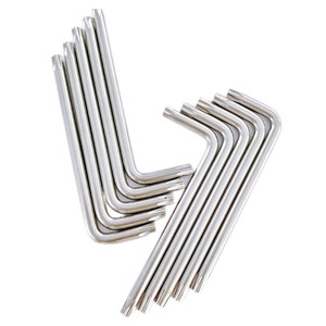 Vente en gros de clé Torx à bras court en forme de L, clé Allen Star Torx L, T4 T5 T6 T7 T8 T10 T15 T20 T25 T30 T45 T50 - Product Image 2