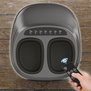 Masseur de pieds thérapeutique domestique automatique avec airbag, massage enveloppant complet, chauffage électrique, pétrissage, acupression, sans fil - Product Image 3