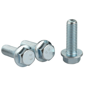 Pernos Hexagonales con Brida <span class=keywords><strong>M</strong></span> 8 - 1.25 X 12 mm - Cabeza Pequeña Clase 10.9 Zinc - Product Image 2