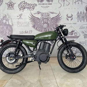 มอเตอร์ไซค์ SAIGE ทรงพลัง ควบคุมด้วยคลื่นไซน์แท้ 72V-3KW 5KW 10KW ความเร็วสูงสุด 120 กม./ชม. ระยะทาง 100 กม. มอเตอร์ไซค์แบบไร้แปรงถ่าน - Product Image 1