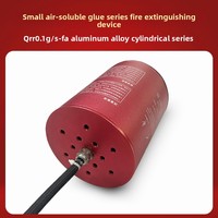 Extincteur automatique en aluminium à aérosol avec support, type respectueux de l'environnement