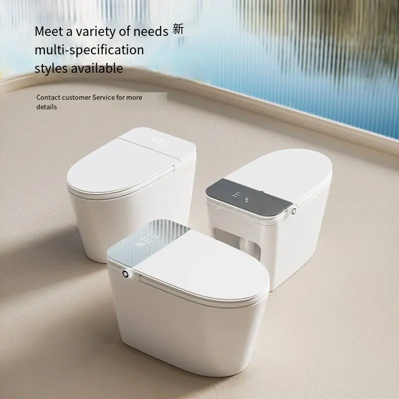 Avec câble de chargement de téléphone Intelligent Sanitary Ware Water Closet Bathroom New Arrival Floor Mounted Automatic Smart Toilette