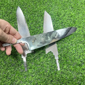 Cuchillo Gyuto de Damasco con Hoja de 8-9 Pulgadas de la Serie Premier de WB Cutlery, Hoja de Cuchillo de Chef de Damasco, Hoja de Cuchillo Kiritsuke en Blanco - Product Image 4