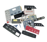 Kustomisasi Keypad & Keyboard IP65/IP67 LED PET/PC Panel Depan Grafis Overlay Tahan Air Membran Switch Keypad