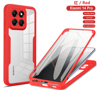 Étui de protection tout compris à 360 degrés pour Xiaomi Redmi Note 14 12 4G 12S 12 Pro Plus 11S 4G 9 Pro 12S 4G TPU PC couverture complète S