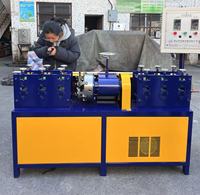 Machine à rouler automatique Mingyi pour le traitement des fils de poteaux de moustiquaire en acier inoxydable de petit diamètre