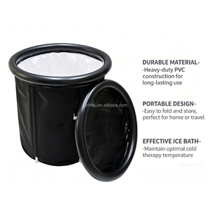 Baignoire pliable gonflable en PVC pour bain froid, grande capacité, autoportante, pour usage domestique, douche extérieure, récupération sportive, <span class=keywords><strong>adulte</strong></span> - Product Image 6