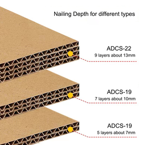 Agrafeuse pneumatique professionnelle efficace pour cartons ADCS-<span class=keywords><strong>19</strong></span>/ADCS-22 – Outil de fermeture et de scellage de cartons, agrafeuse à air comprimé - Product Image 3