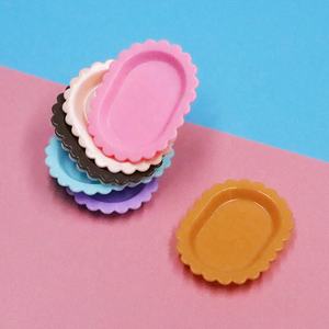 Jouets <span class=keywords><strong>de</strong></span> simulation pour bébé : Mini <span class=keywords><strong>assiette</strong></span> colorée en forme <span class=keywords><strong>de</strong></span> fleur, <span class=keywords><strong>assiette</strong></span> à dîner, <span class=keywords><strong>assiette</strong></span> à gâteau, mini vaisselle pour boutique <span class=keywords><strong>de</strong></span> desserts, jouets familiaux - Product Image 1