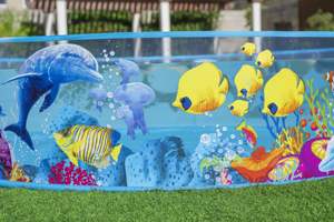 <span class=keywords><strong>Piscine</strong></span> gonflable ronde pour enfants Odyssey Fill 'N Fun 1,83 m x 38 cm, pliable, en PVC souple, pour l'extérieur - Product Image 5