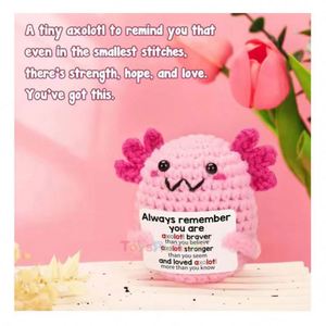 Llavero de Corazón de San Valentín Mini Lindo Tejido a Crochet Personalizado al por Mayor, Amuleto de Bolsillo de Punto para Regalo de Amor de Navidad - Product Image 4