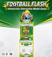 Machine à prix à monnayeur pour billets et cadeaux, à retour sur investissement élevé, pour centre de jeux, avec balles de football flash, direct usine