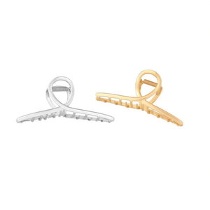 Fermaglio per capelli Plain Board Cross Clamp da 11 cm per donna, accessorio per lo styling dei capelli - Product Image 2