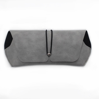 Boîte de rangement pour lentilles de lunettes de soleil de haute qualité verrouillant le sac d'affichage en polyuréthane