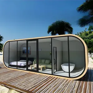 บ้านพักตู้คอนเทนเนอร์สำเร็จรูปแบบพกพาสำหรับโรงแรมหรู - Product Image 2