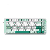 Clavier de jeu mécanique MCHOSE X75 V2, structure Gasket Mount, bouton rotatif, tri-mode, 8000 mAh, rétroéclairage RGB, Hot Swap, sans fil 2,4 GHz