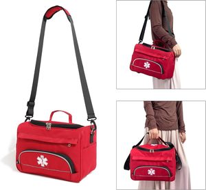 Muestra gratis personalizado bolsa de médico de gran capacidad bolsa de primeros auxilios Portátil Bolsa de emergencia de medicina para viajes Camping - Product Image 3