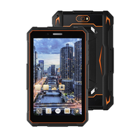 Tablette Android robuste de 7 pouces, IP67, 4G LTE, NFC, GPS, 64 Go, 4 Go, processeur octa-core, écran tactile, pour les services professionnels