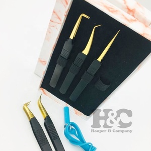 Pince à épiler de qualité supérieure Impression de logo personnalisé Meilleurs instruments Pince à épiler d'extension de cils personnalisée Vison durable en acier inoxydable - Product Image 5